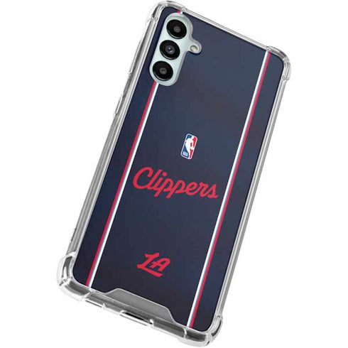 NBA LA Clippers Jersey Galaxy A15 5G Clear Case